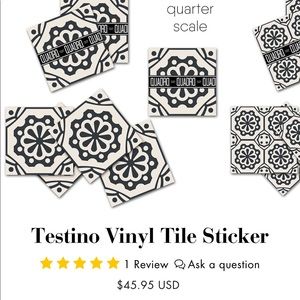 12 Tile Sticker Decals Home Decor
